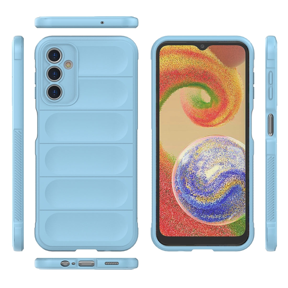 Samsung Galaxy A14 5G Magic Shield TPU + Flannel Phone Case - Stylish, Durable, and Lightweight Protection
