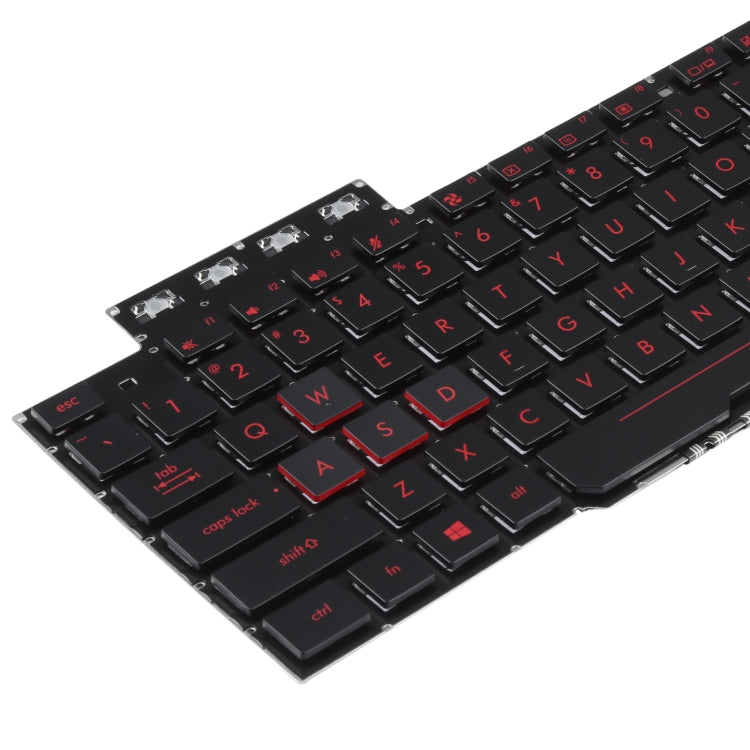 Asus ROG FX503 FX503V FX503VM FX503VD US Version Keyboard with Backlight - Replacement Part for Gaming Laptops
