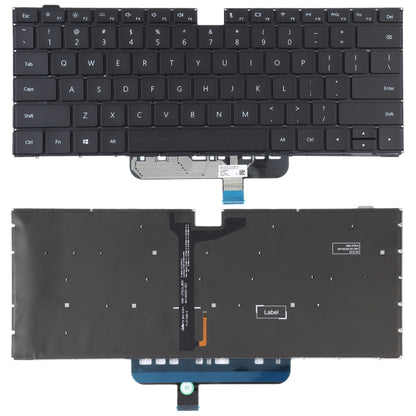 Huawei MateBook D14/D15 US Version Keyboard with Backlight - Replacement Part for Broken Keyboards