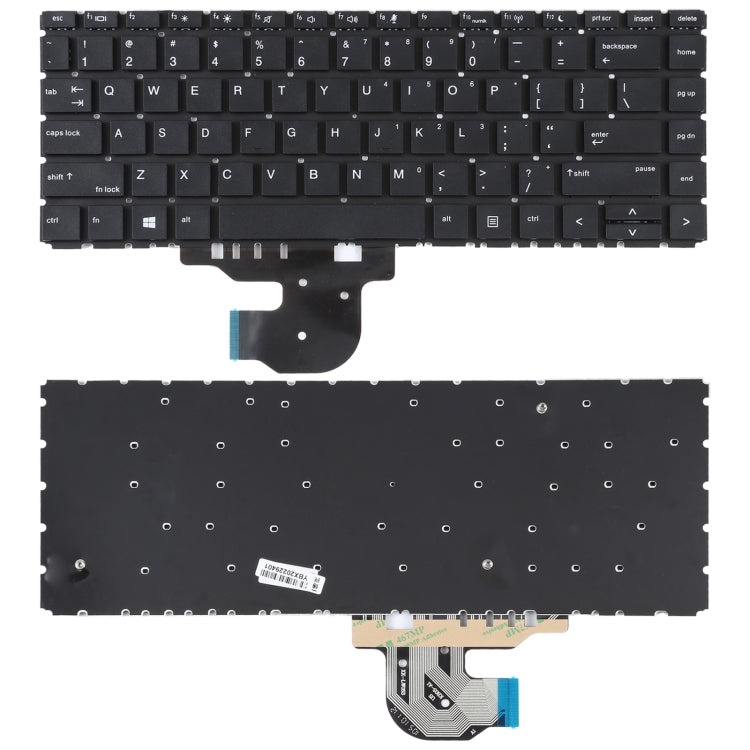 HP ProBook 440 G6/445 G6/440 G7 US Version Keyboard Replacement - Tested & Fully Compatible