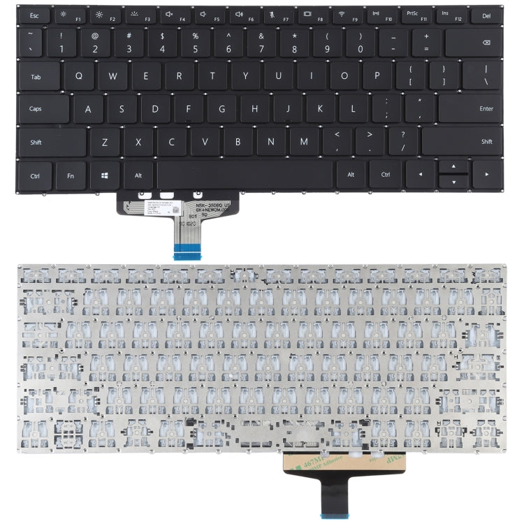 Huawei MateBook 13 VLT-W60 VLT-W50 US Version Replacement Keyboard - Fully Compatible & Checked