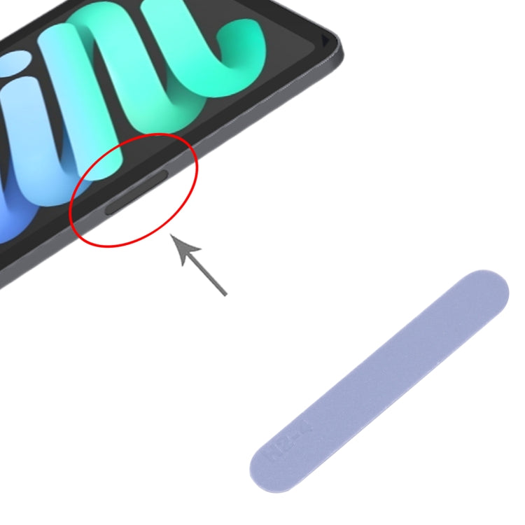 iPad Air 2020 Right Side Button Sticker Replacement (Purple) - Perfect Fit & Easy Installation