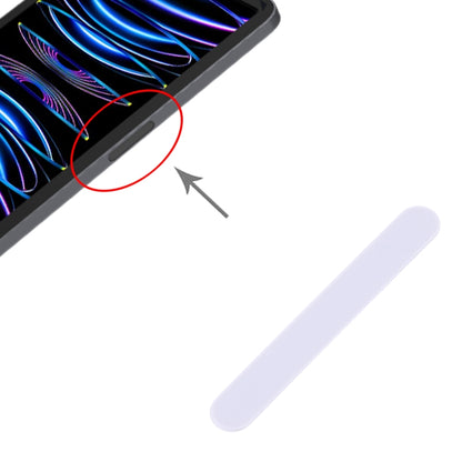 iPad Pro 11 Inch (2018/2020/2021) Right Side Button Sticker Replacement - White, Perfect Fit and Quality