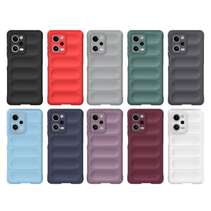 Xiaomi Redmi Note 12 Pro 5G Speed Magic Shield TPU + Flannel Phone Case - Stylish, Durable, and Lightweight Protection