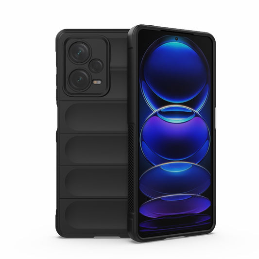 Xiaomi Redmi Note 12 Pro+ Magic Shield TPU + Flannel Phone Case - Stylish, Durable, and Lightweight Protection