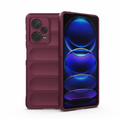 Xiaomi Redmi Note 12 Pro+ Magic Shield TPU + Flannel Phone Case - Stylish, Durable, and Lightweight Protection