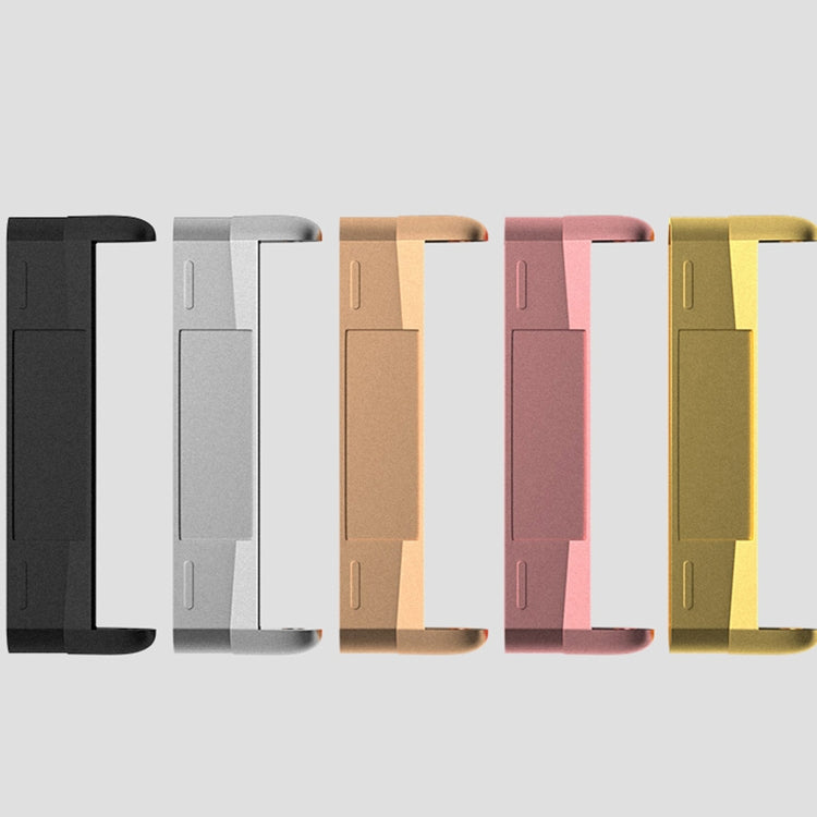 Rose Gold Stainless Steel Connector for Fitbit Versa 4, Versa 3 & Sense 2 - Easy to Replace, Durable Design