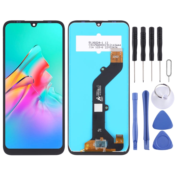 OEM LCD Screen & Digitizer Full Assembly for Tecno Pop 6 (BE7) - Replacement Part, Pre-Tested & Ready to Install