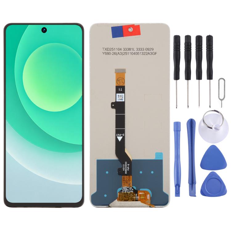OEM LCD Screen & Digitizer Assembly for Tecno Camon 19 CI6n - Replacement Touch Display Unit