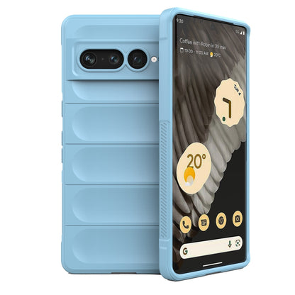 Google Pixel 7 Pro Magic Shield TPU + Flannel Phone Case - Stylish, Durable, and Lightweight Protection