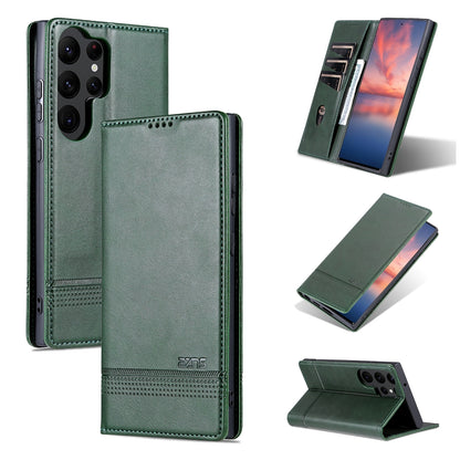 Samsung Galaxy S23 Ultra 5G Leather Wallet Case with Card Holder & Magnetic Closure