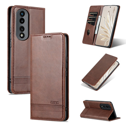 Honor 80 Pro Leather Wallet Case with Card Holder & Magnetic Closure