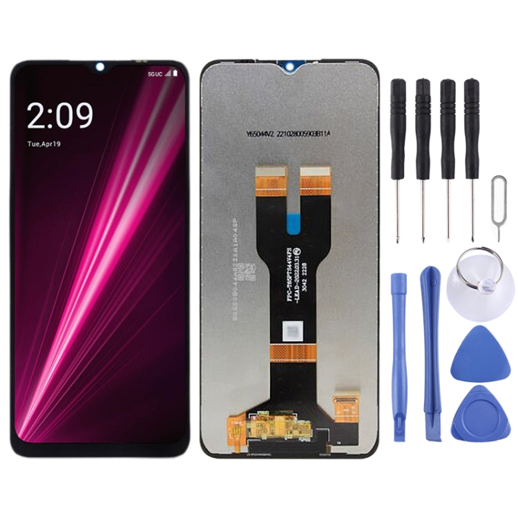 Replacement LCD Screen and Digitizer Assembly for T-Mobile Revvl 6 (5G) - Complete Full Assembly