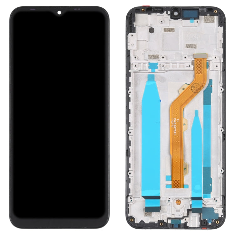 OEM LCD Screen & Digitizer Assembly with Frame for Infinix Smart 4 / 4C X653 - Replacement Part