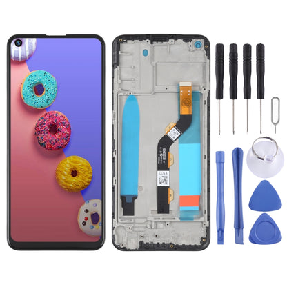 OEM LCD Screen & Digitizer Full Assembly with Frame for Infinix S5 / S5 Lite X652 - Replacement Part