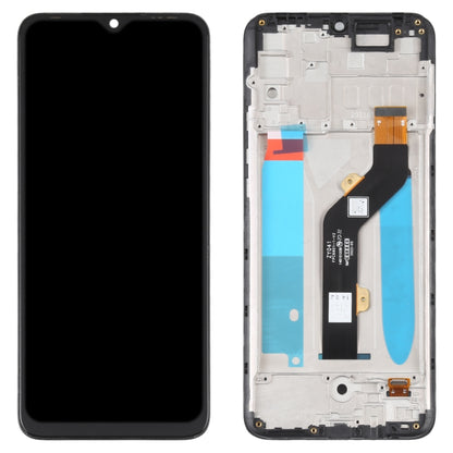 OEM LCD Screen & Digitizer Assembly with Frame for Tecno Spark 5 Air KD6a - Complete Replacement Solution