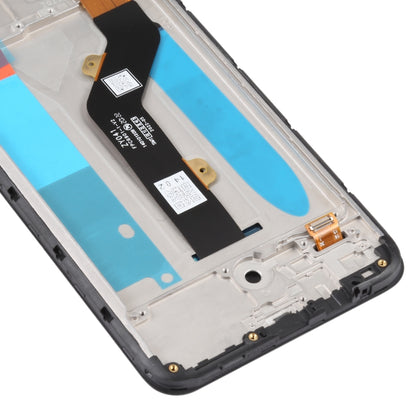 OEM LCD Screen & Digitizer Assembly with Frame for Tecno Spark 5 Air KD6a - Complete Replacement Solution