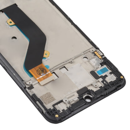 OEM LCD Screen Assembly with Frame for itel S15 - Replacement Digitizer Touch Screen