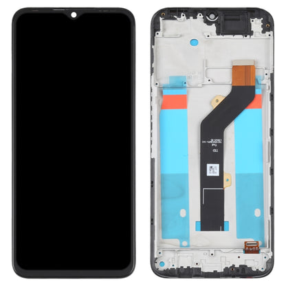 OEM LCD Screen & Touch Digitizer Assembly with Frame for Tecno Spark 7 - Replacement Part