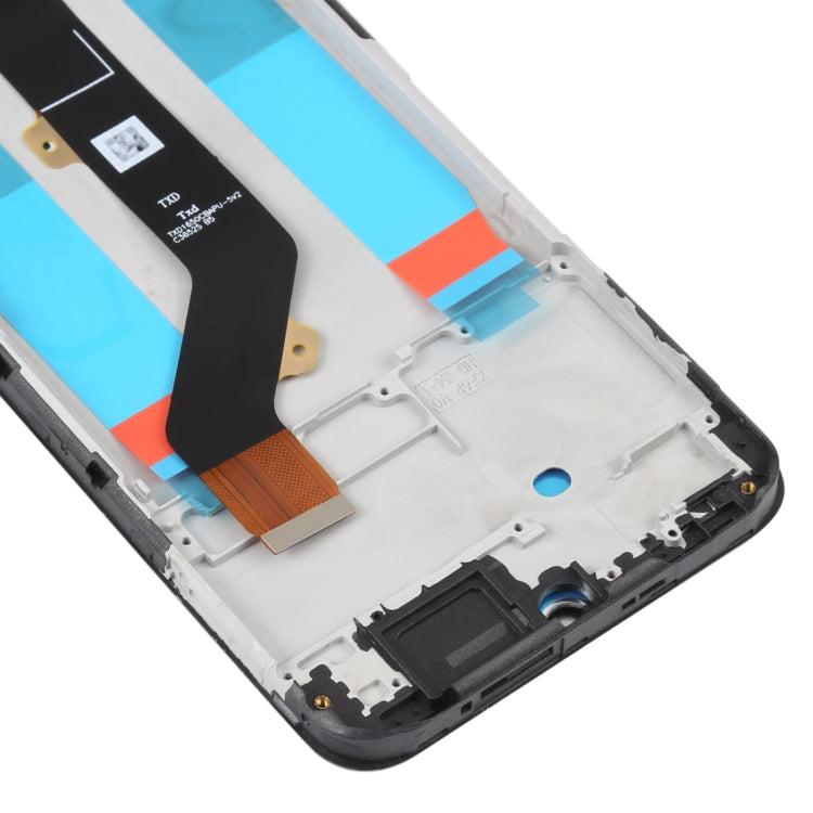OEM LCD Screen & Touch Digitizer Assembly with Frame for Tecno Spark 7 - Replacement Part