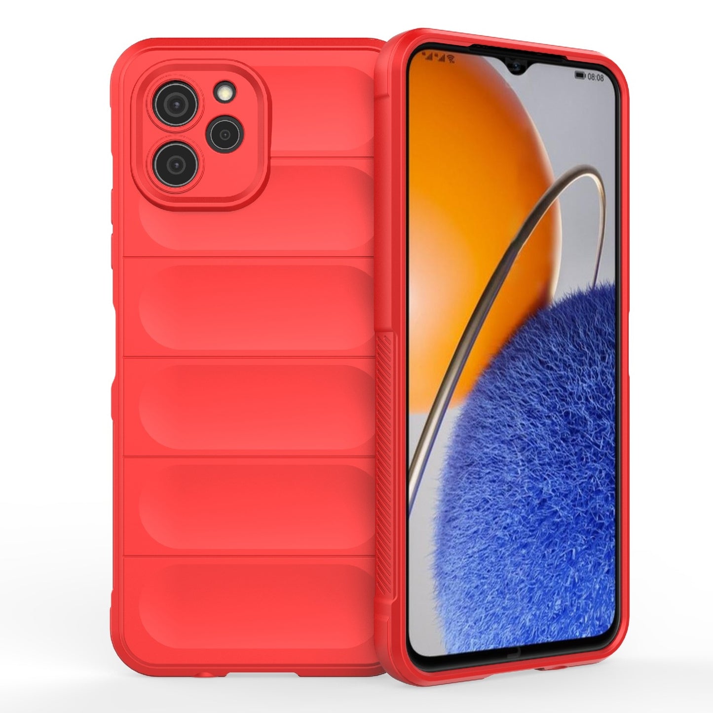 Huawei Nova Y61 Magic Shield TPU + Flannel Phone Case - Stylish, Durable, and Lightweight Protection