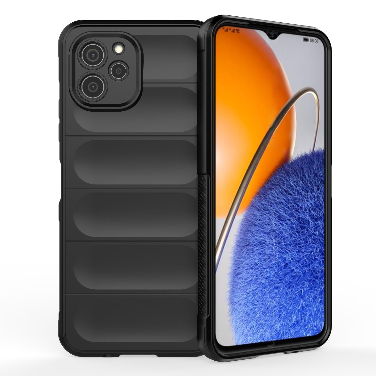 Huawei Nova Y61 Magic Shield TPU + Flannel Phone Case - Stylish, Durable, and Lightweight Protection