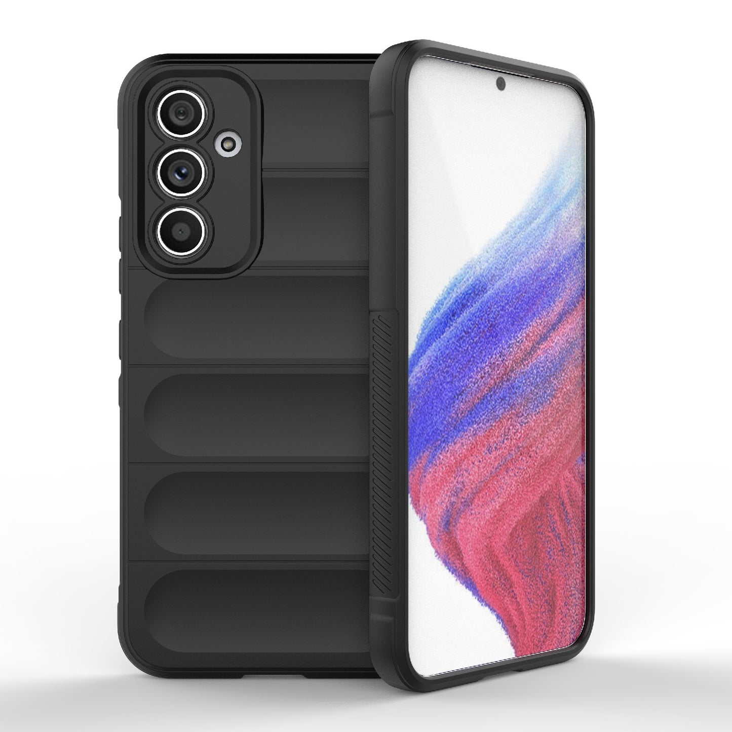 Samsung Galaxy A54 5G Magic Shield TPU + Flannel Phone Case - Stylish, Durable, and Lightweight Protection