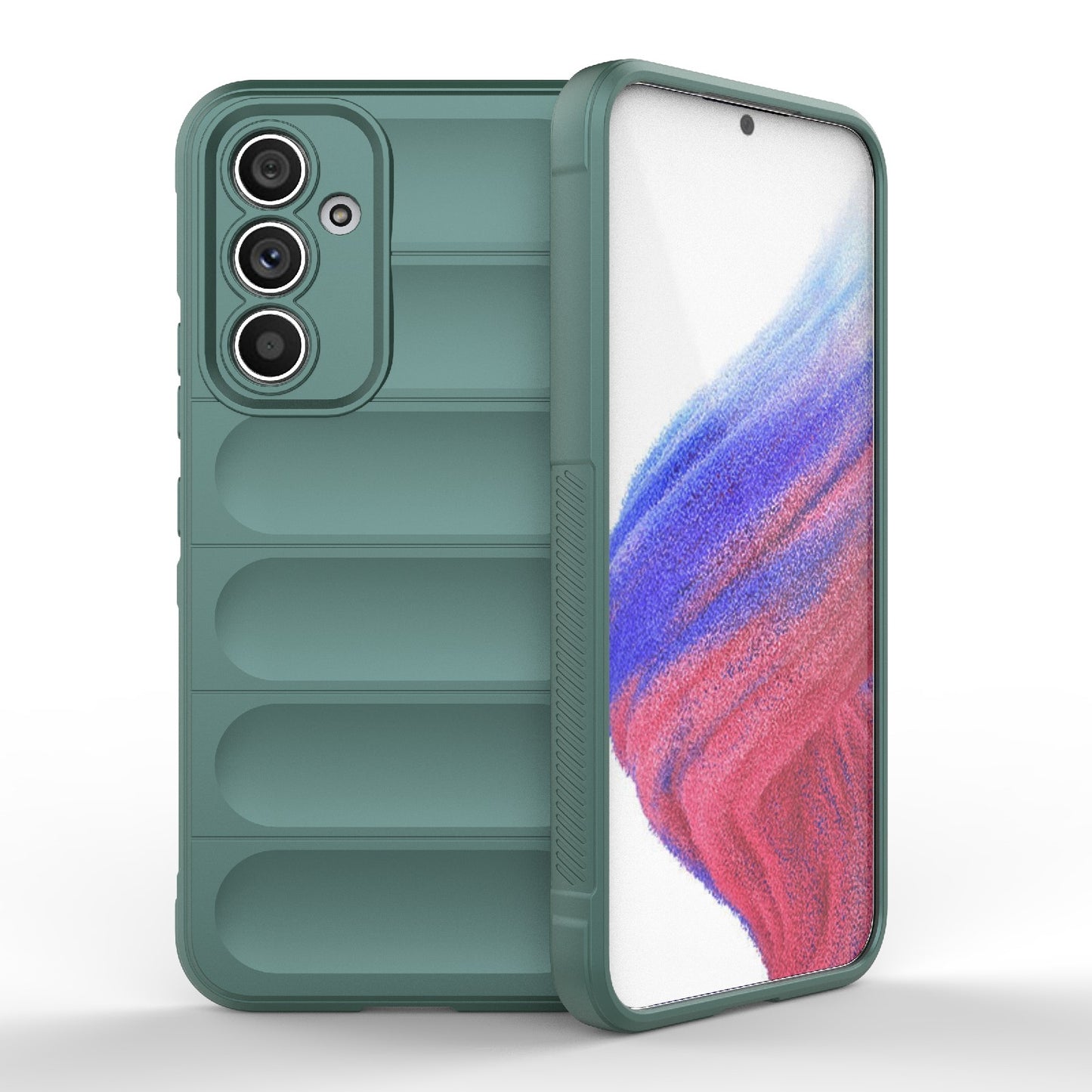 Samsung Galaxy A54 5G Magic Shield TPU + Flannel Phone Case - Stylish, Durable, and Lightweight Protection