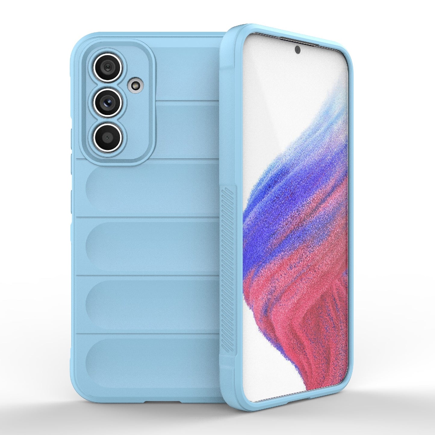 Samsung Galaxy A54 5G Magic Shield TPU + Flannel Phone Case - Stylish, Durable, and Lightweight Protection