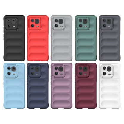 Xiaomi 13 Pro 5G Magic Shield TPU + Flannel Phone Case - Stylish, Durable, and Lightweight Protection