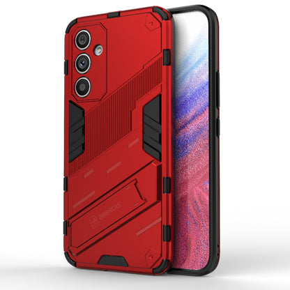 Samsung Galaxy A54 5G Shockproof Phone Case - Punk Armor 2-in-1 PC + TPU with Invisible Holder