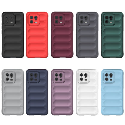 Xiaomi 13 Magic Shield TPU + Flannel Phone Case - Stylish, Durable, and Lightweight Protection