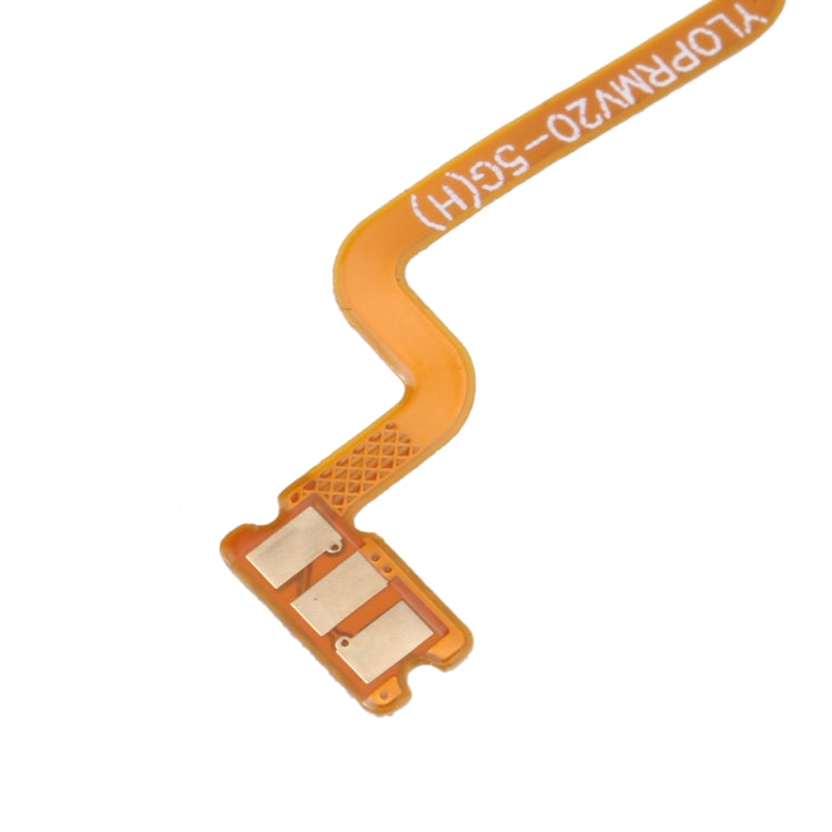Realme V20 5G OEM Volume Button Flex Cable Replacement - Power Button Repair Part, Professional Installation Recommended
