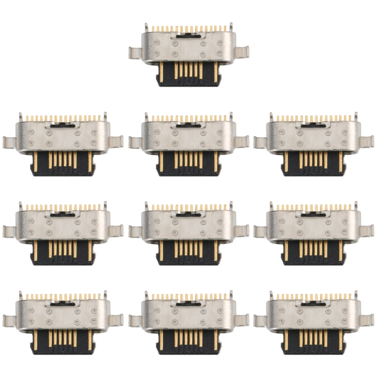 10pcs Replacement Charging Port Connector for Motorola One Fusion+ - Compatible & Professionally Tested