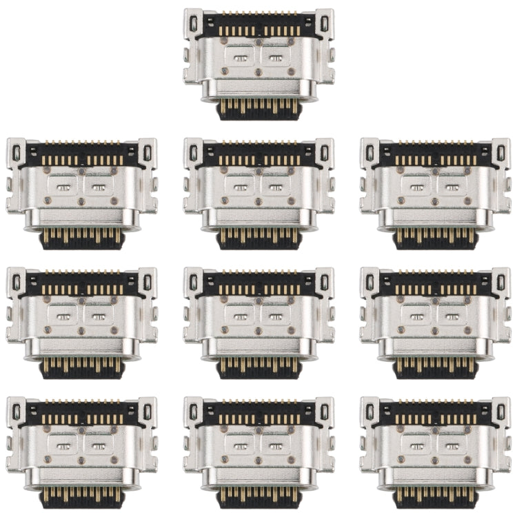 Motorola One Hyper Charging Port Connector - 10pcs Replacement Parts for Seamless Functionality