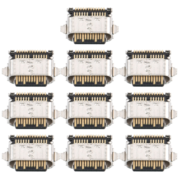 Motorola One Charging Port Connector - 10pcs Replacement for Broken/Usable Parts, Professional Installation Recommended