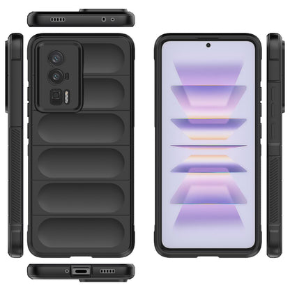 Xiaomi Redmi K60 Magic Shield TPU + Flannel Phone Case - Stylish, Durable, and Lightweight Protection