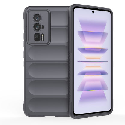 Xiaomi Redmi K60 Pro Magic Shield TPU + Flannel Phone Case - Stylish, Durable, and Lightweight Protection