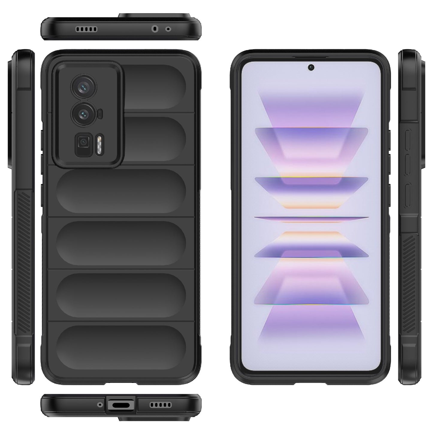 Xiaomi Redmi K60 Pro Magic Shield TPU + Flannel Phone Case - Stylish, Durable, and Lightweight Protection