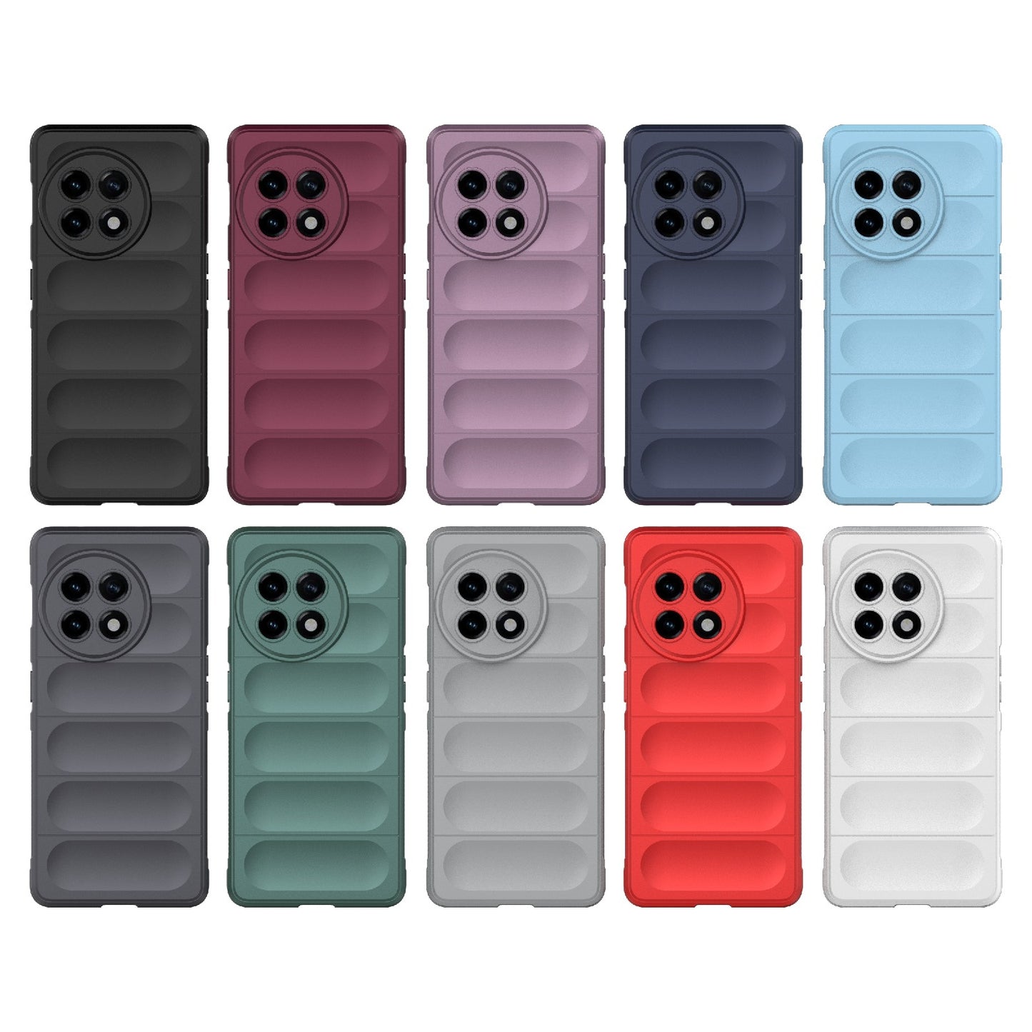 OnePlus ACE 5G Magic Shield TPU + Flannel Phone Case - Stylish, Durable, and Lightweight Protection