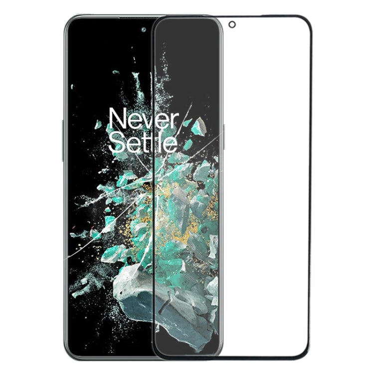 OnePlus 10T CPH2415/CPH2413/CPH2417 Front Screen Glass Lens with OCA Adhesive - Replacement Part