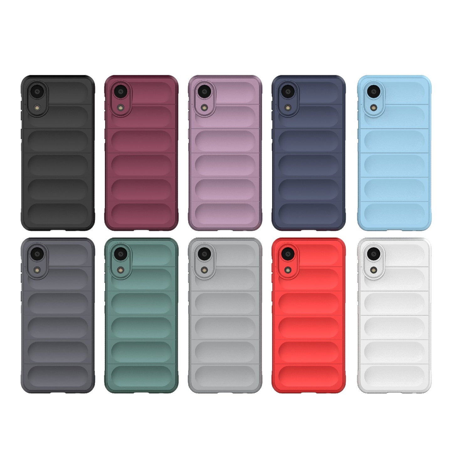 Samsung Galaxy A03 Core 4G Magic Shield TPU + Flannel Phone Case - Stylish, Durable, and Lightweight Protection