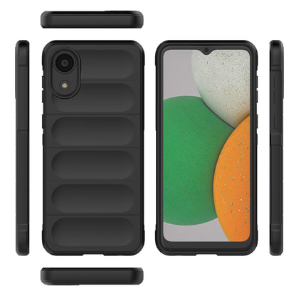 Samsung Galaxy A03 Core 4G Magic Shield TPU + Flannel Phone Case - Stylish, Durable, and Lightweight Protection