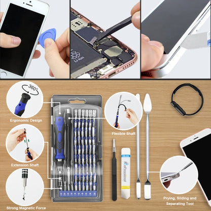 80-in-1 Portable Mini Screwdriver Set - Compact Multifunctional Repair Tools for Electronics, Toys & More
