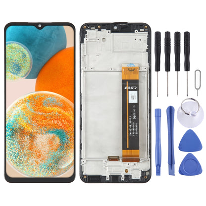 Samsung Galaxy A23 5G SM-A236 LCD Screen Digitizer Full Assembly with Frame - Replacement Part