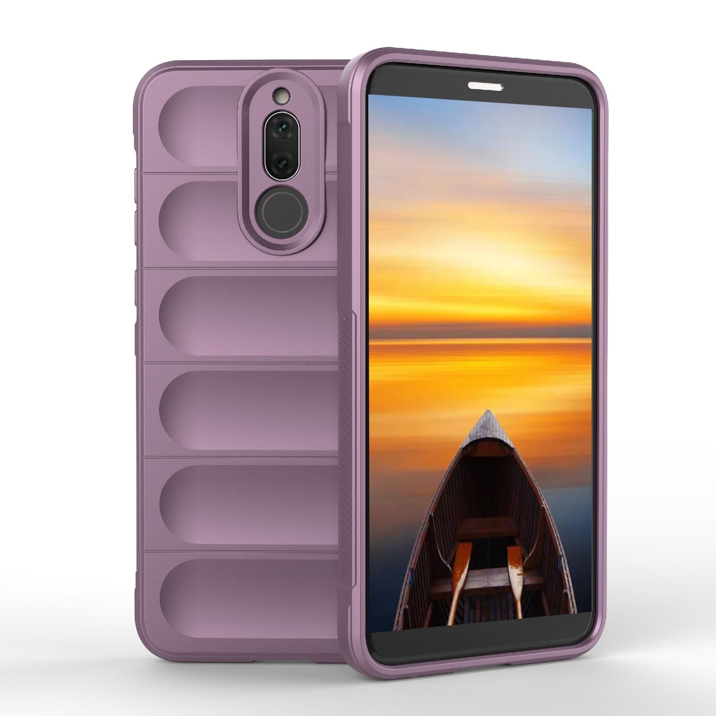 Huawei Mate 10 Lite Magic Shield TPU + Flannel Phone Case - Stylish, Durable, and Lightweight Protection