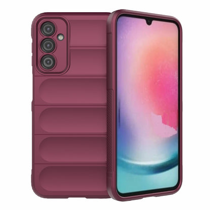 Samsung Galaxy A24 4G Magic Shield TPU + Flannel Phone Case - Stylish, Durable, and Lightweight Protection