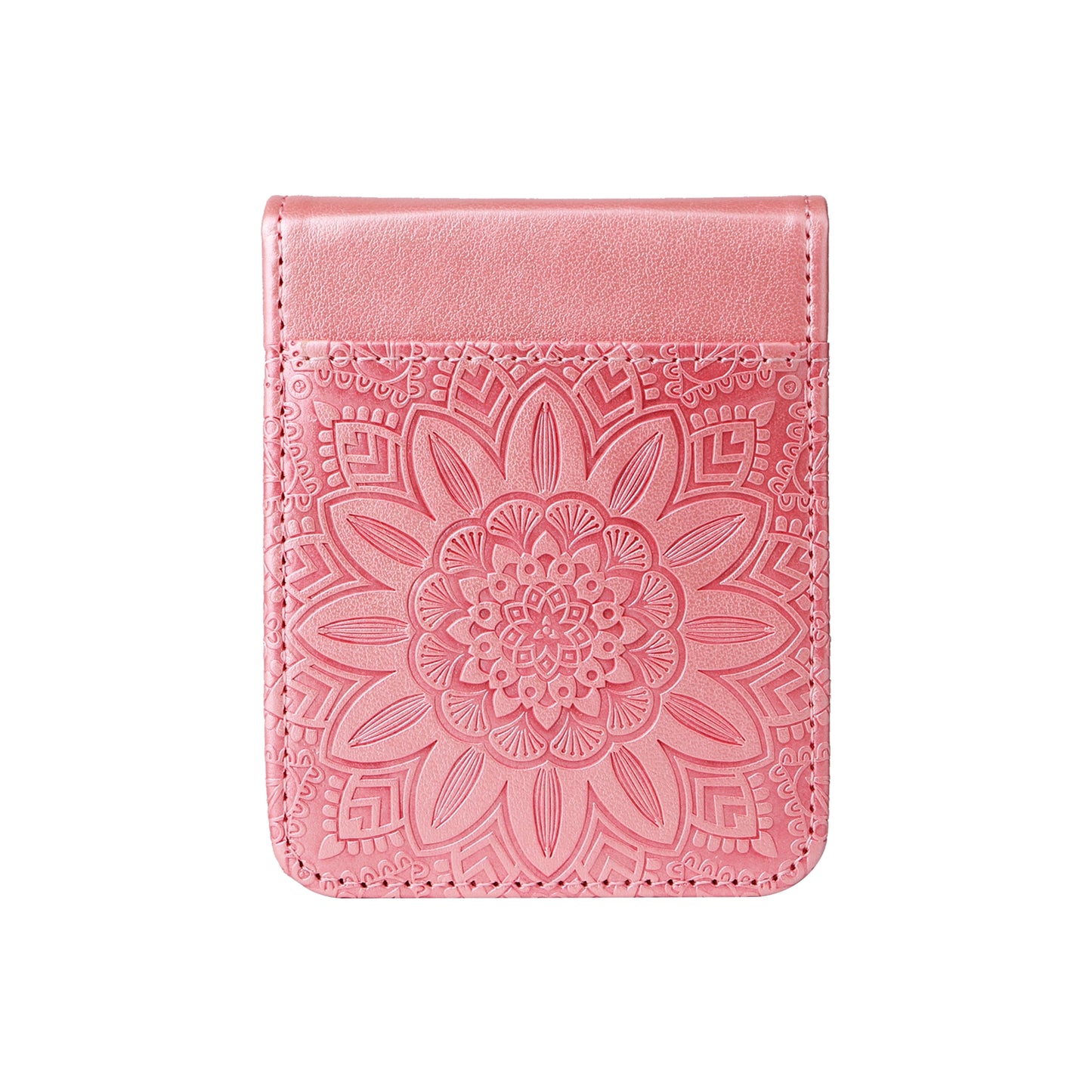 Samsung Galaxy Z Flip3 5G Sunflower Embossed Leather Wallet Phone Case with Kickstand and Card Holder