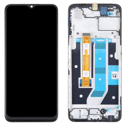 OPPO A78 5G (CPH2483/CPH2495) OEM LCD Screen Digitizer Full Assembly with Frame - Replacement Part