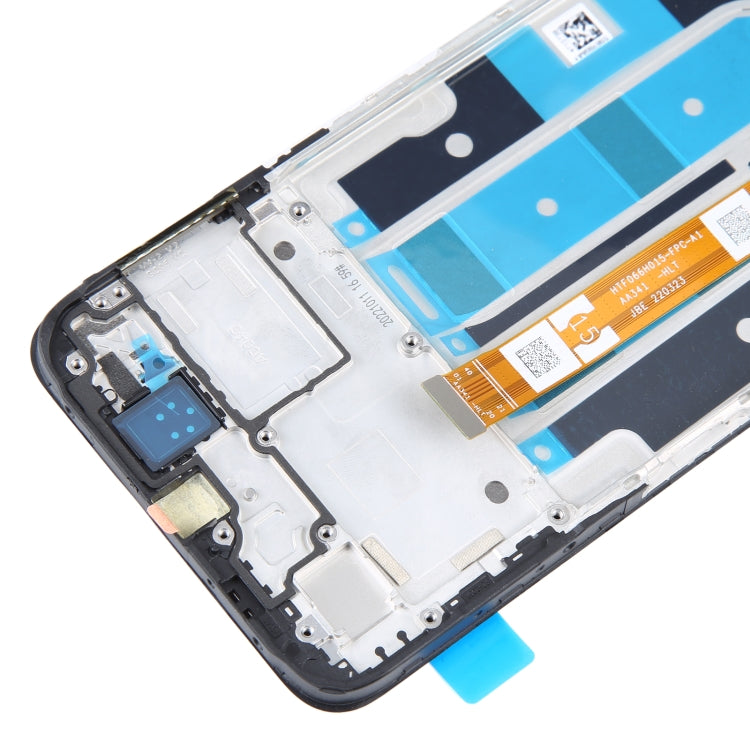 OPPO A78 5G (CPH2483/CPH2495) OEM LCD Screen Digitizer Full Assembly with Frame - Replacement Part